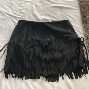 Black country style never worn before skirt